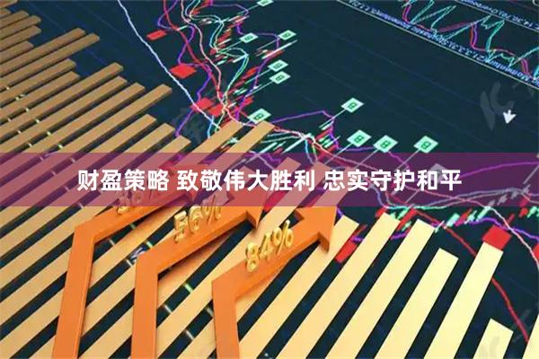 财盈策略 致敬伟大胜利 忠实守护和平